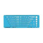 (まとめ) ステッドラー テンプレート 数字定規 0.5mm用 982 15-1 1枚 〔×10セット〕