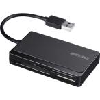  Buffalo USB2.0 многоформатное считывающее устройство для флэш-карт кабель место хранения модель черный BSCR300U2BK