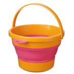  soft ведро ( Mini orange 3.7L) руль есть силикон складной подвешивание ниже место хранения возможность ( уличный кемпинг предотвращение бедствий )
