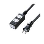  Sanwa Supply тонкий источник питания удлинитель 1m черный TAP-EX34-1BKN