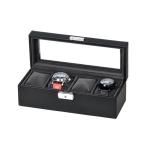  esprit ma кожзаменитель 4шт.@ часы кейс для хранения SE83520BK