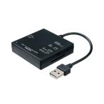  Sanwa Supply USB2.0 устройство для считывания карт черный ADR-ML23BKN