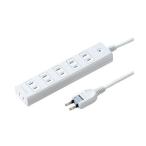  Sanwa Supply . защита ответвление ( пыль предотвращение shutter ) 2P*6 выход 1m белый TAP-SP2116MG-1WN 1 шт 
