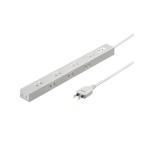  Sanwa Supply тонкий . защита ответвление 2P*8 выход 1m белый TAP-SPSLIM8N-1 1 шт 