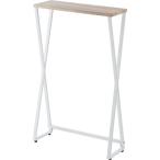  пристенный столик примерно ширина 51× глубина 19× высота 81cm белый под дерево steel ножек регулировщик есть living вход интерьер мебель 