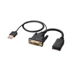  Sanwa Supply DVI-DisplayPort изменение адаптер 4K/30Hz черный AD-DVDP01