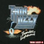 ROCK TEE THIN LIZZY-5[シン・リジィ] THUNDER AND LIGHNING メール便送料無料 ロックＴシャツ/バンドTシャツ 英国/米国のオフィシャルライセンス