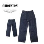 HOUSTON(hyu- камень ) US COTTON DENIM PAINTER PANTS[10175] US хлопок Denim painter's pants хлопок мужской милитари тонкий one woshu[\9,790]
