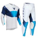 S/28インチ MXウエア 上下セット LAUNCH STORM ホワイト ジャージ＆パンツ モトクロス 正規輸入品 WESTWOODMX 25
