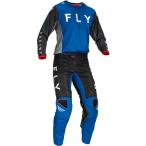 S/28インチ MXウエア 上下セット FLY 23 KINETIC KORE ブルー/ブラック ジャージ＆パンツ モトクロス 正規輸入品 WESTWOODMX