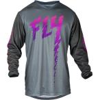 キッズ用 Mサイズ MXジャージ FLY 23 F-16 グレー/チャコール/ピンク 子供用 モトクロス 正規輸入品 WESTWOODMX