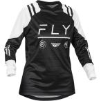 ガールズ用 Mサイズ MXジャージ FLY 23 F-16 ブラック/ホワイト 女性用 モトクロス 正規輸入品 WESTWOODMX