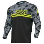 Lサイズ MXジャージ THOR 24 SECTOR DIGI ブラック／カモ モトクロス 正規輸入品 WESTWOODMX