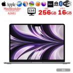 [ б/у персональный компьютер ]Apple MacBook Air 13.6inch MC7U4J/A A2681 2024 OS TouchID [Apple M2 8 core 16GB 256GB беспроводной BT камера 13.6 Space Gray ] : хорошая вещь 