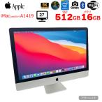 [SSD заменяемый settled ]Apple iMac 27inch MF886J/A A1419 5K Late 2014 в одном корпусе [core i5 4690 память 16GB SSD512GB беспроводной BT камера 27 дюймовый Bigsur]: outlet 
