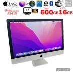 [SSD заменяемый settled ]Apple iMac 27inch MK482J/A Late 2015 A1419 5K в одном корпусе PC камера можно выбрать OS Monterey or Bigsur [Corei5 6600 16GB SSD500GB беспроводной ]: outlet 
