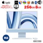 Apple iMac 24inch MQRQ3J/A A2873 4.5K 2023 в одном корпусе MacOS [Apple M3 8 core память 8GB SSD256GB беспроводной BT камера 24 дюймовый Blue ]: прекрасный товар 