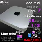 Apple Mac mini MGEQ2J/A A1347 Late 2014 маленький размер стол можно выбрать OS Monterey or Bigsur [Core i7 4578U 3.0GHz 16GB Fusion 1TB беспроводной BT ]: хорошая вещь 
