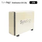 Synology DiskStation DS120j 初心者にも最適 1ベイNAS デュアルコア(Marvell Armada 3720 88F3720) メモリ512MB HDD2TB付属（2TB×1）:アウトレット