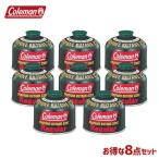 ショッピングcoleman Coleman コールマン 8本セット ガスカートリッジ 純正LPガス燃料 230g 5103A230T 4992826302306