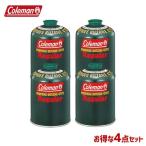 ショッピングcoleman Coleman コールマン 4本セット ガスカートリッジ 純正LPガス燃料 470g 5103A470T 4992826304706