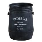 ショッピングジャルダン インテリア 収納 アンティーク レトロ 小物入れ Lサイズ アビテ Habiter ジャルダン ロングカン アメリカン WO-907-BK 4538996570390