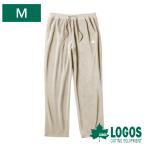 リカバリーウェア パジャマ 疲労回復 ロゴス ロング パンツ ズボン ルームウエア 部屋着 ベージュ M リカバリースウェットパンツ 4981325612719 35213663