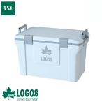 クーラーボックス ロゴス logos 保冷バッグ クーラーBOX コンパクト アウトドア キャンプ 35L ハードケース ハードクーラー アクションクーラー35 ホワイト