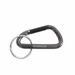 カラビナ 固定具 金属リング 道具 工具 アクセサリー キーリング キーホルダーCARABINER 50mm グレー AFC1-5GY ビッグマン 4962308595083