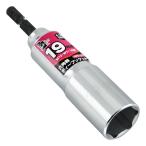 ボルト ナット 着脱作業 DIY 工具 手動工具 大工 大工道具 日曜大工 ソケット 六角軸ディープソケット 19mm IDS-19 ビッグマン iHelp アイヘルプ 4962308637660