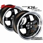 ステルスレーシング K36 GT (F/R)17x9.0J+40 PCD100 スーパーディープ2段リム ホイール 4本セット (注意：チューナーサイズ前後9.0J)