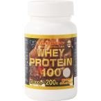 WHEYPROTEIN100  200粒【 ホエイ プロテイン 錠剤 】 筋肉 サプリ タブレット タンパク質 whey protein 持ち運び