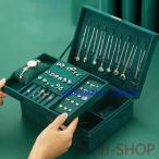 ジュエリーボックス アクセサリーケース アクセサリー収納 コンパクト ピアス ネックレス 指輪 保管 携帯 小物入れ 可愛い 旅行 大容量 宝石箱