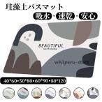 珪藻土バスマット 大判  風呂 足ふきマット 速乾 足拭きマット キッチンマット 珪藻土 滑り止め 浴室 洗面所 吸水 速乾 抗菌 滑り止め 北欧 脱衣所 吸水 ソフト