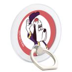 スマホリング かわいい キャラクター トムとジェリー ドルーピー マグネット 着脱簡単 マグネットステッカー おしゃれ トムジェリ 強力 磁石 シール プレート