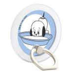 スマホリング かわいい キャラクター 子犬 トムとジェリー マグネット 取り外し簡単 マグネットステッカー おしゃれ トムジェリ 強力 磁石 シール プレート