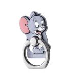 スマホリング トムとジェリー グッズ スマホ リング タフィー ニブルス 全機種対応 バンカーリング スマホグリップ 落下防止 スタンド機能 フィンガーリング