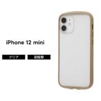ショッピングiphone12 mini iPhone 12 mini 耐衝撃ハイブリッドケース Puffull/クリア/ベージュ