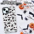iPhone 16 15 14 Pro 13 ケース ディズニー ジャック iPhone16Pro iPhone15 iPhone14 14Pro iPhone13 カバー キャラクター クリア 耐衝撃 SKINNYDIP