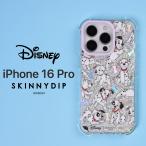 ショッピングダルメシアン iPhone 16 Pro ケース 101匹わんちゃん クリア iPhone16Pro アイフォン16プロ ディズニー 可愛い ダルメシアン スキニーディップ SKINNYDIP 正規品 スマホカバー