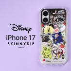 iPhone 17 ケース ナイトメアー・ビフォア・クリスマス クリア iPhone17 アイフォン17 ジャック ディズニー キャラクター スキニーディップ 正規品 スマホカバー