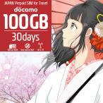 ショッピングdocomo プリペイドSIM プリペイド SIM card 日本 docomo 100GB 30日間 SIMカード 通信量確認  マルチカットSIM MicroSIM NanoSIM ドコモ simフリー端末