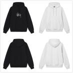 ショッピングstussy STUSSY ステューシー STUSSY BASIC APPLICATION HOOD パーカー フード フーディ トップス   ジップパーカー 118425 [並行輸入品]