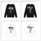 (ステューシー) STUSSY WORLD TOUR L/S TEE  メンズ 長袖 Tシャツ ストック ロゴ stussy トップス コットンメンズ 長袖 [並行輸入品]