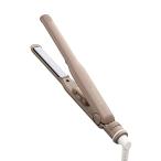 SALONIA サロニア ストレートアイロン ヘアアイロン 15mm 耐熱ポーチ付 海外対応 SL-004SBE ベージュ