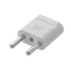  Elecom использующийся в других странах источник питания переходник SE модель 2 -слойный безопасность проект T-HPASEWH белый 