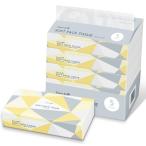 アイリスプラザ(IRIS PLAZA) ティッシュペーパー 300枚(150組)×5パック スマートエール ティッシュ 日本製 蛍光染料 不使用