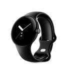 Google グーグル Pixel Watch 心拍計 Matte Black ステンレス ケース / Obsidian アクティブ バンド(W