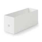  Muji Ryohin воспроизведение поли Pro pi Len ввод файл box * стандартный модель *1/2* белый серый примерно ширина 10× глубина 32× высота 12cm 83904388