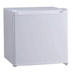 アイリスプラザ 冷蔵庫 46L 小型 家庭用 幅47cm 両開き対応 製氷室付き ホワイト PRC-B051D-W一人暮らし 1ドア 省エネ 節